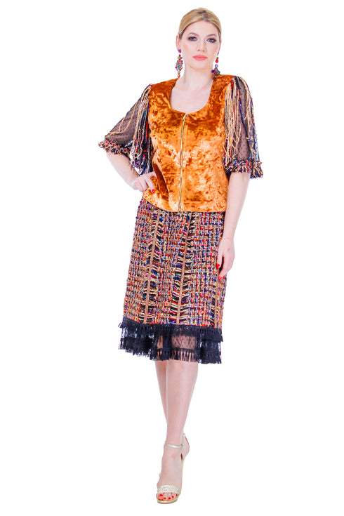 Bluza catifea MT-11